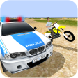 San Andreas Motocross Dirt Bike Rider vs Police