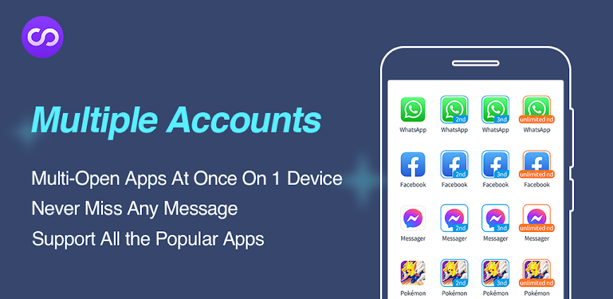 Multiple Accounts: Dual Space