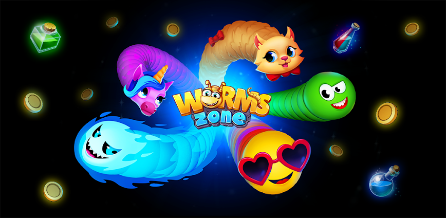 Worms Zone .io – Hungry Snake