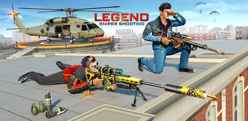 Legend Sniper Games 3D Offline